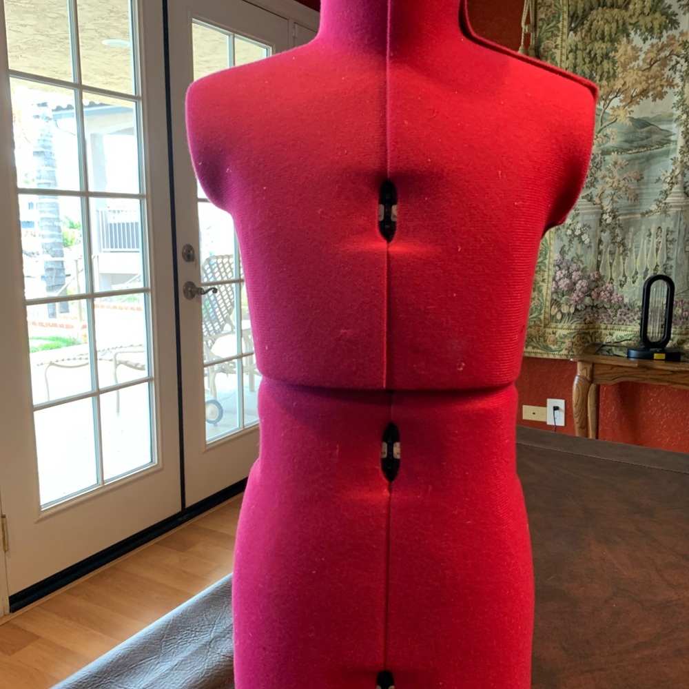 Vibrant Pink Dress Form